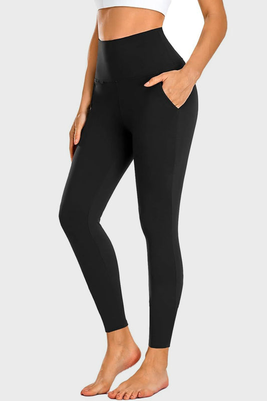 Pocketed High Waisted Leggings