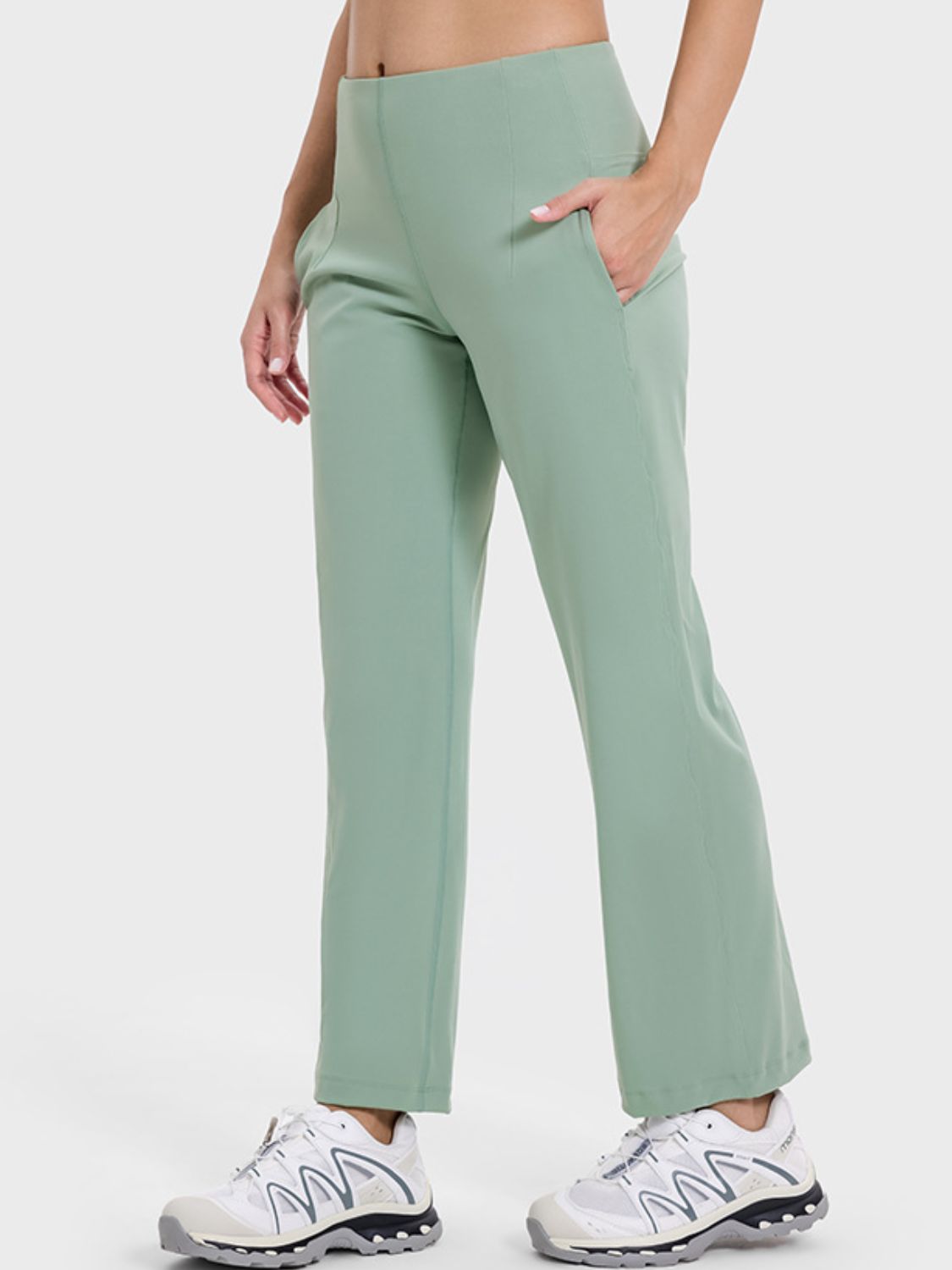 Millennia Pocketed High Waisted Active Pants