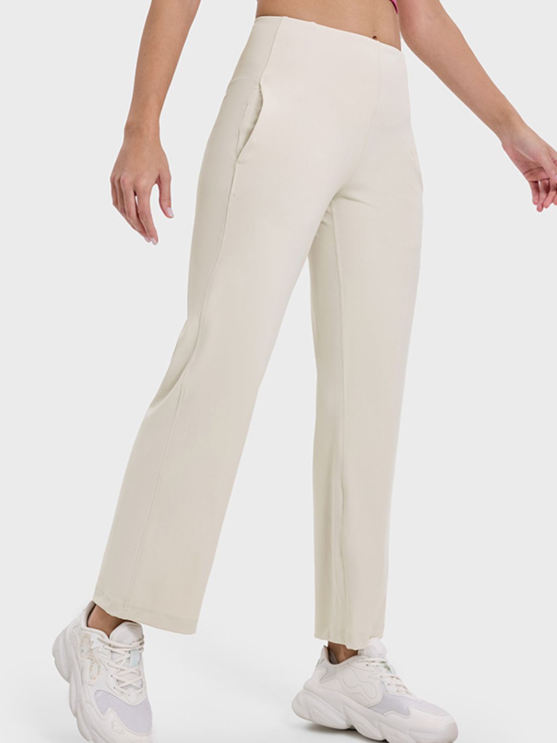 Millennia Pocketed High Waisted Active Pants