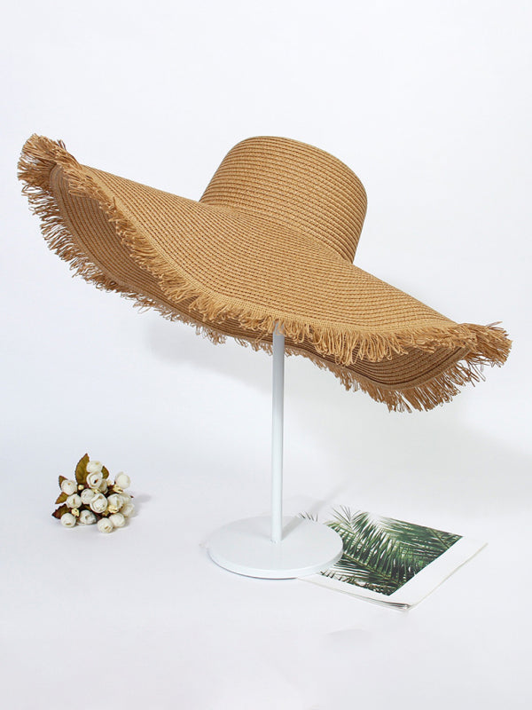 large brim beach hat