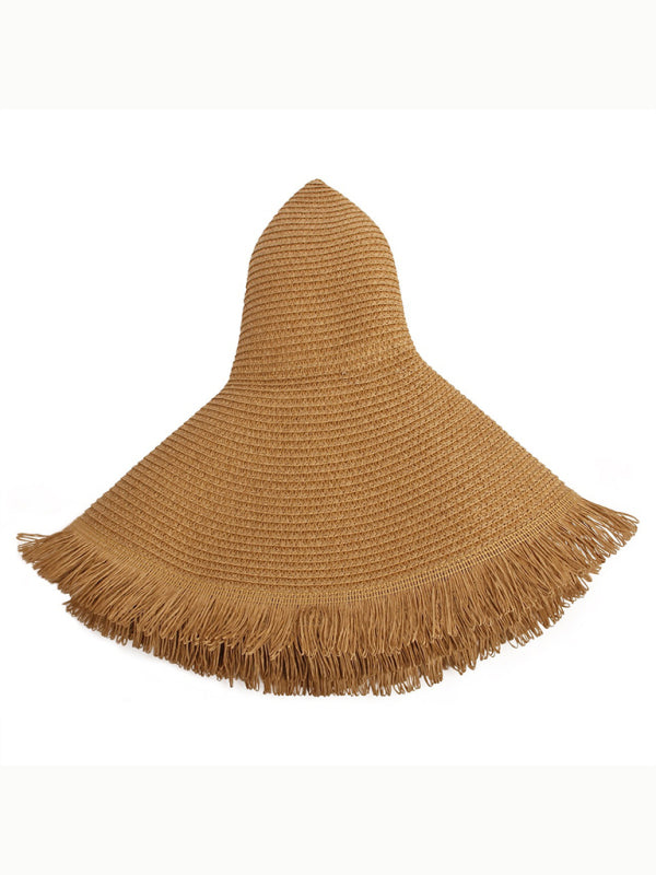 large brim beach hat